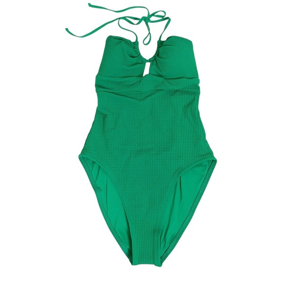 Becca Candice Multi-Way Swimsuit Green - Picture 1 of 2